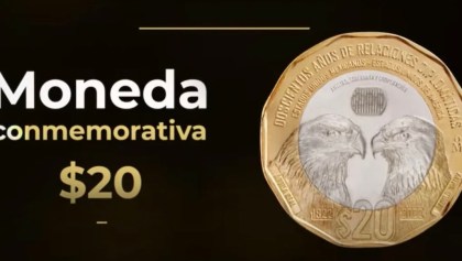 Nueva moneda de 20 pesos