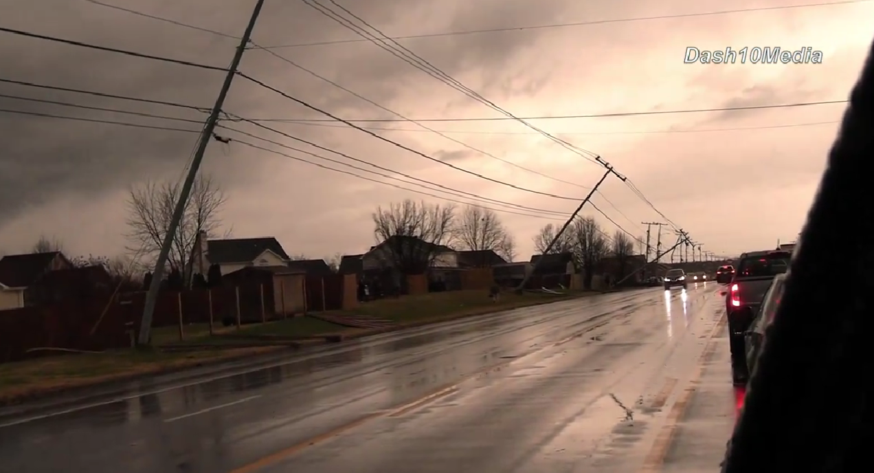 Tornado causa daños terribles en Tennessee y las imágenes son espeluznantes