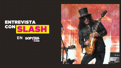 Slash nos cuenta sobre su regreso a México, "I'm Just Ken" y la vez que Madonna lo corrió de un hotel