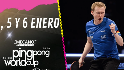 El Mundial de Ping Pong se jugará en Mexico el primer fin de semana del 2024