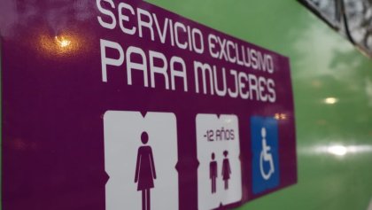 Nuevas rutas de camiones exclusivas para mujeres.