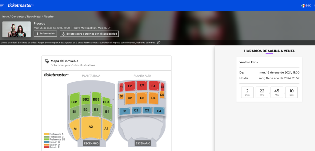 Fecha, venue, boletos y detalles del concierto que Placebo dará en México este 2024