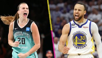 El desafío de triples entre Sabrina y Curry