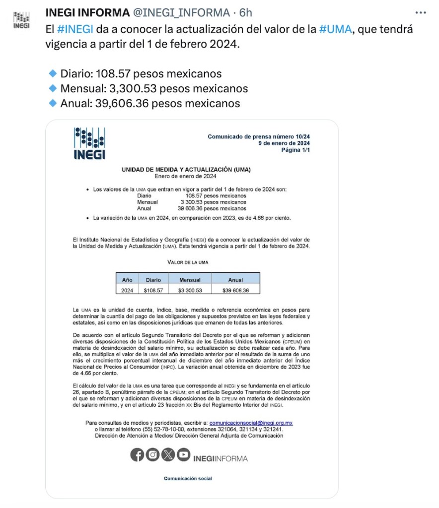 Sube la UMA en 2024 y así quedarán las multas de tránsito en CDMX