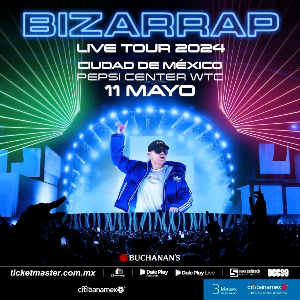 concierto bizarrap cdmx pepsi center 2024