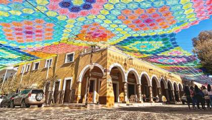 Sabías que… En Jalisco está el cielo tejido más grande del mundo