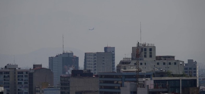 Así se vio la contaminación durante la contingencia más larga en los últimos 5 años en CDMX.