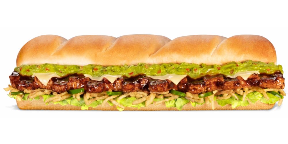 nuevo menu de subway