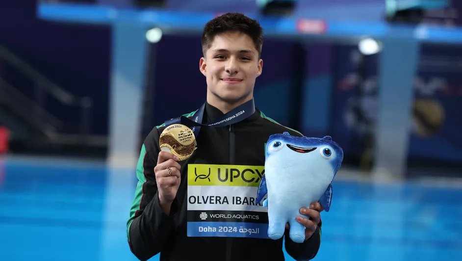 Osmar Olvera, medalla de oro