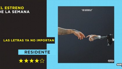 Residente entrega un testimonio sensible y denuncia una crisis creativa en 'Las letras ya no importan'