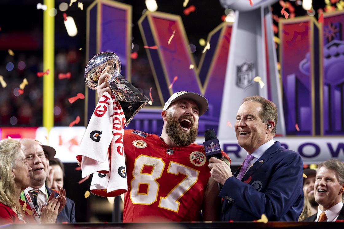 Travis Kelce amenaza con volver al Super Bowl con los Chiefs en 2025