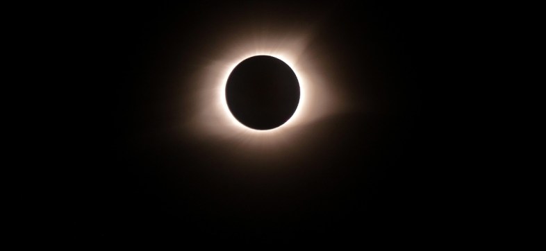 La foto del eclipse solar de marzo de 2018.