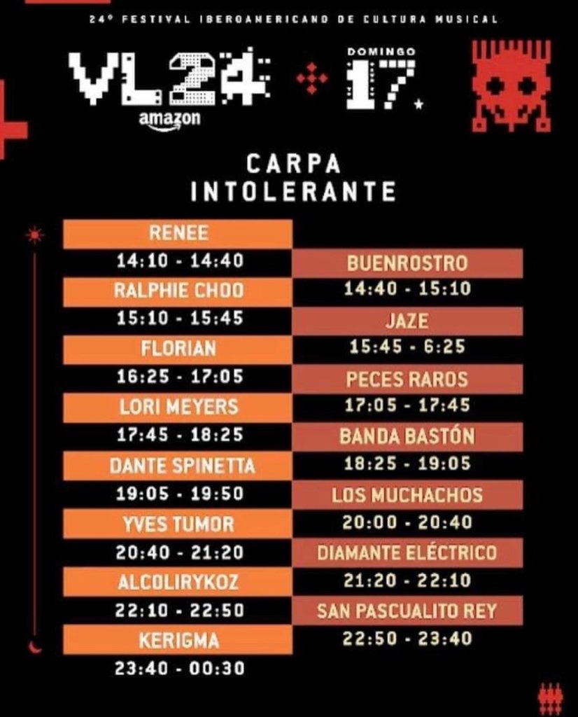 horarios vive latino 2024