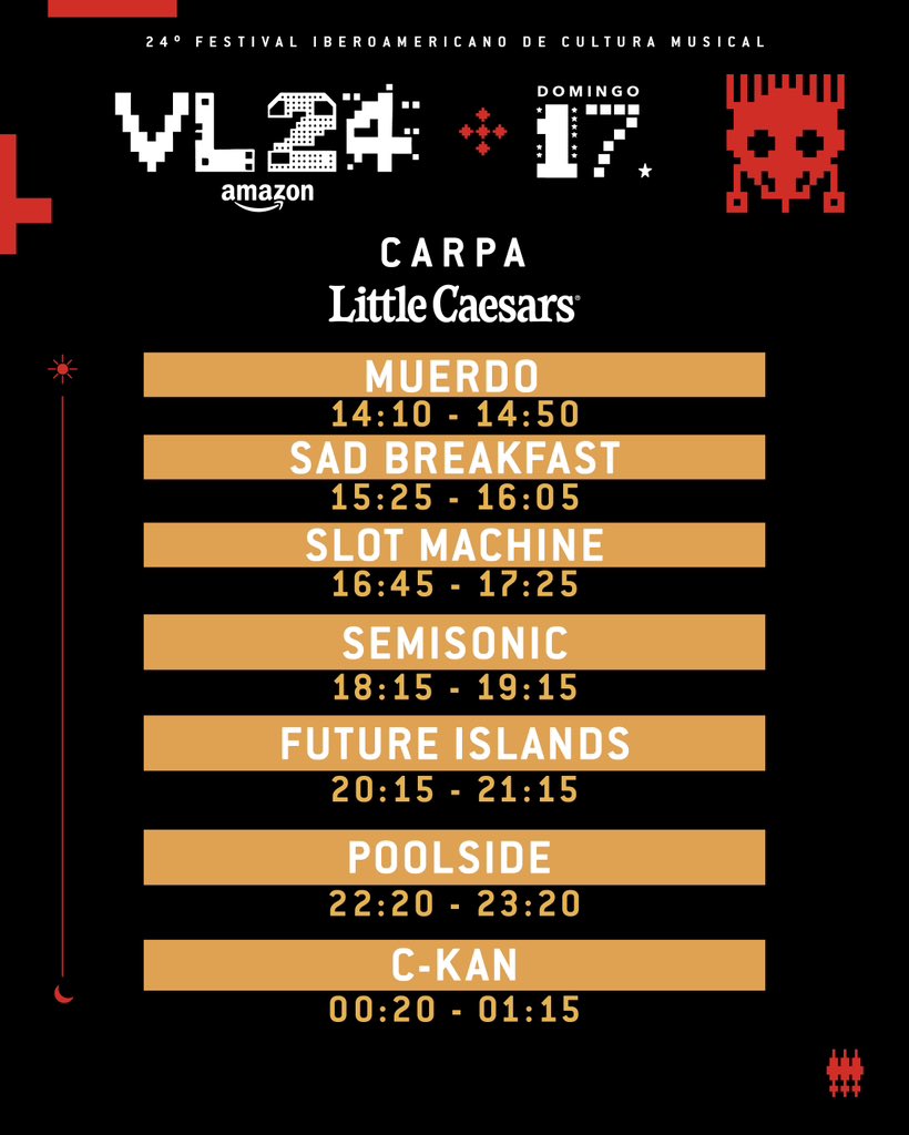 horarios vive latino 2024