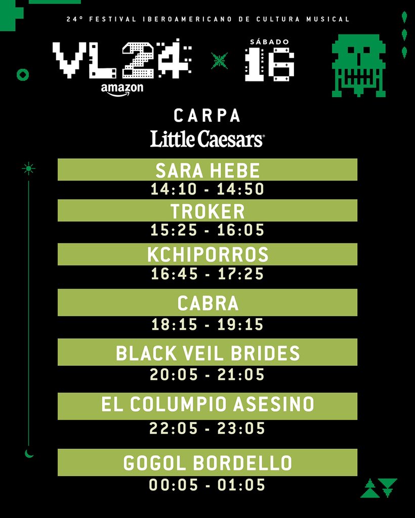 horarios vive latino 2024