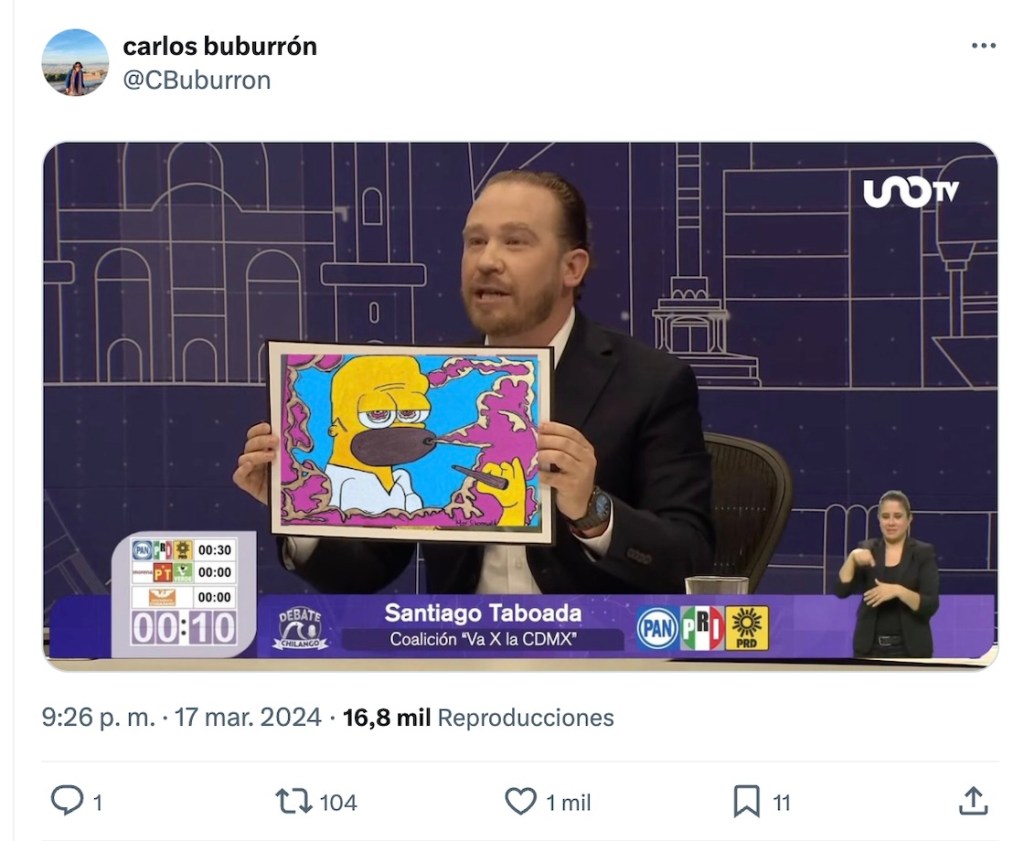 Memes del debate chilango