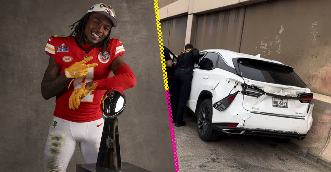 Lo que sabemos del accidente automovilístico en el que Rashee Rice de los Chiefs está involucrado