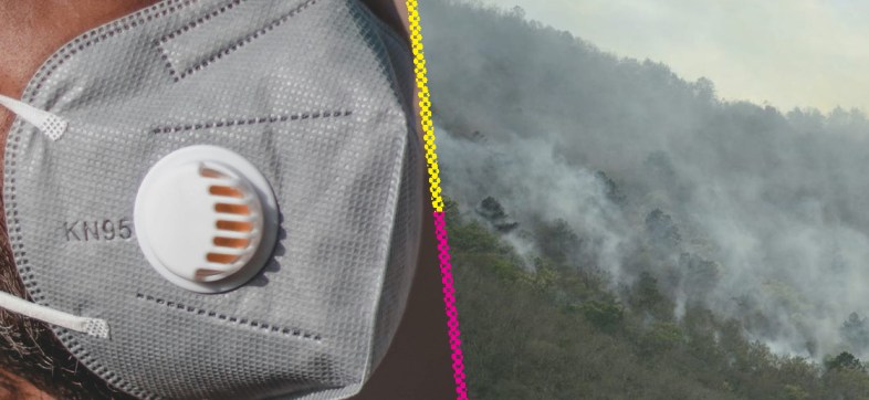 Recomendaciones por el olor a quemado provocado por los incendios forestales.