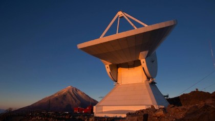 El Gran Telescopio Milimétrico de Puebla.