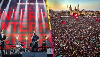 Fecha y detalles del concierto gratis que Interpol dará en el Zócalo de CDMX