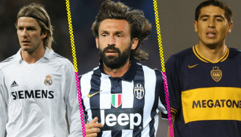 Beckham, Pirlo, Riquelme y Khan: Las figuras que se podrían reunir en el Salón de la Fama del Futbol en septiembre