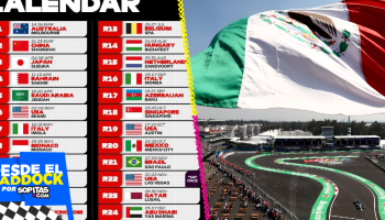 Conoce las fechas para el Gran Premio de México 2025 y todo el calendario de F1