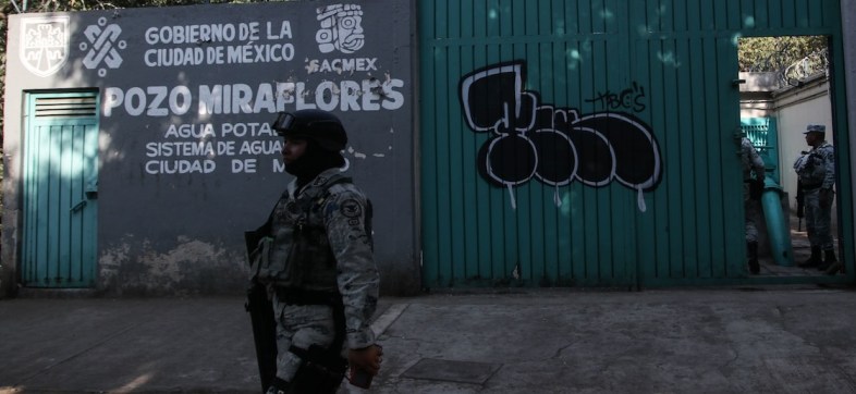 Guardia Nacional vigila 3 pozos de la Benito Juárez pero no hay respuesta sobre la contaminación del agua