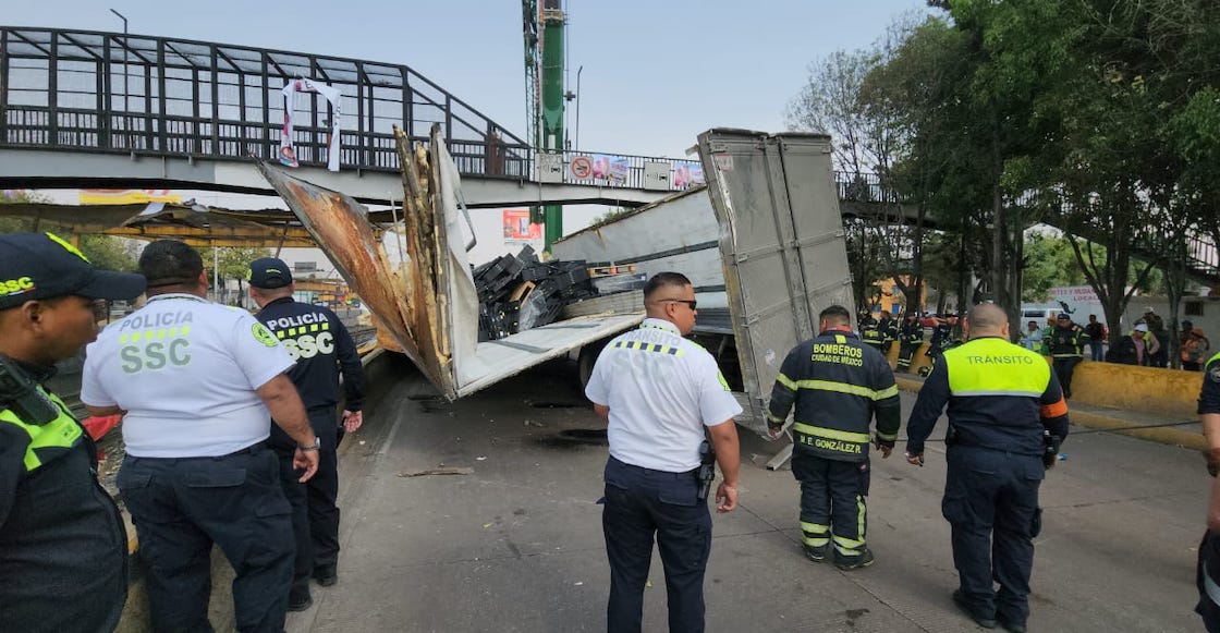 metro-volcadura-trailer-linea-5-estaciones-cerradas-sin-servicio-pantitlan-tarde