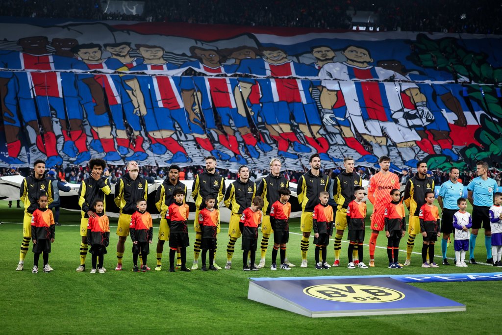 psg tifo champions vs borussia