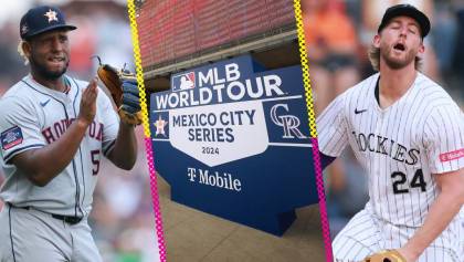 La paliza de Astros a Rockies en la visita de MLB a Ciudad de México