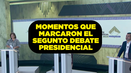 10 momentos del Segundo Debate Presidencial 2024.