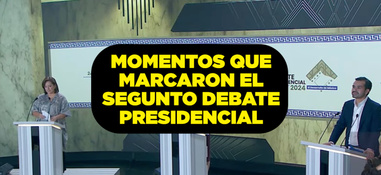 10 momentos del Segundo Debate Presidencial 2024.