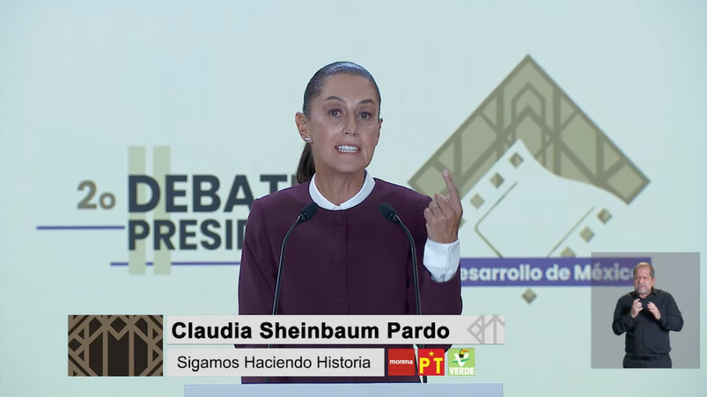 Claudia Sheinbaum dice "PRIANdilla".