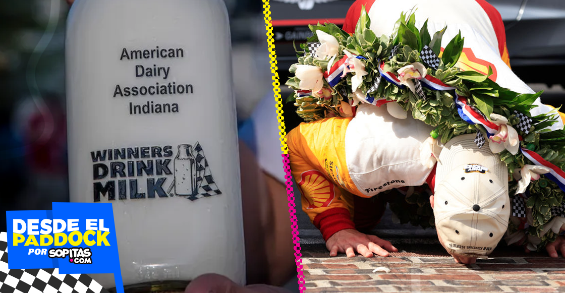 Ladrillos y leche, las sagradas tradiciones de las 500 Millas de Indianápolis