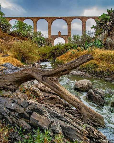 Cosas hermosas Así es el extraño y antiguo acueducto de Hidalgo
