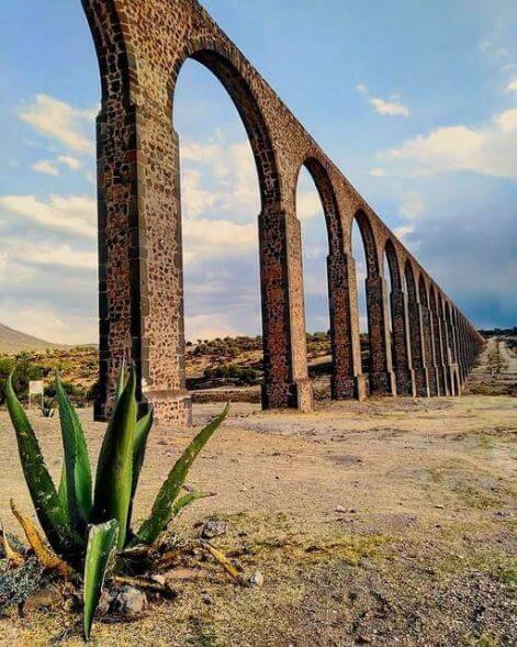 Cosas hermosas Así es el extraño y antiguo acueducto de Hidalgo