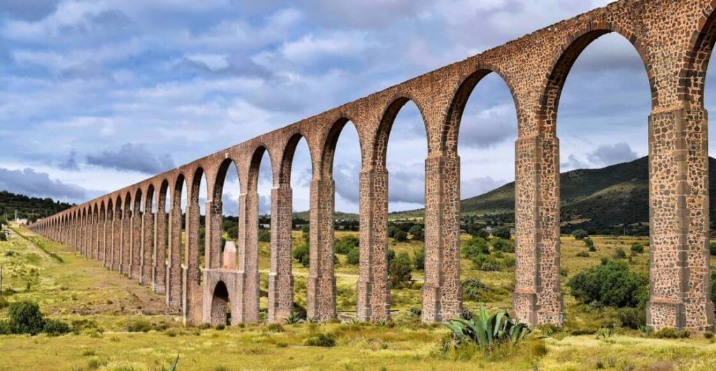 Cosas hermosas Así es el extraño y antiguo acueducto de Hidalgo