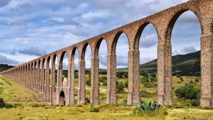 Cosas hermosas Así es el extraño y antiguo acueducto de Hidalgo