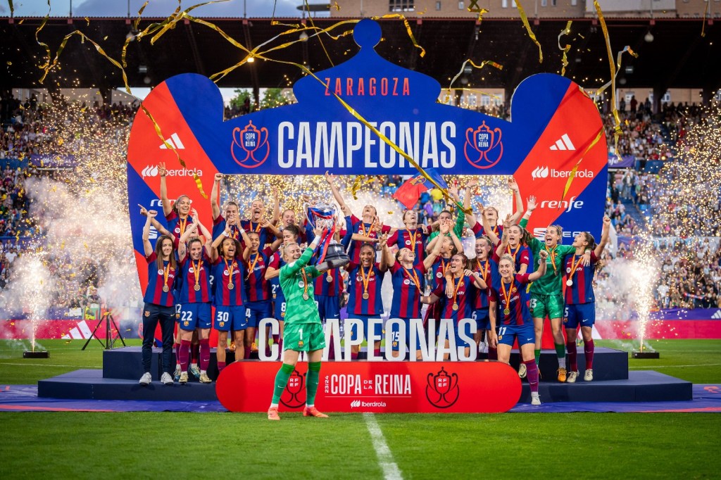 Barcelona Femenil gana Copa de la Reina