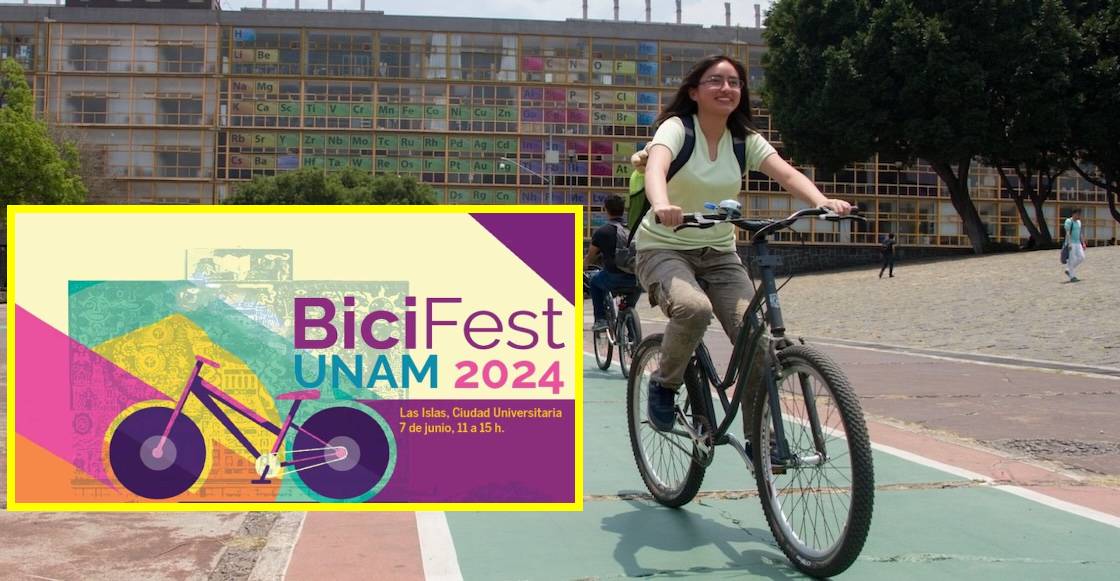 Ciclista de corazón, lánzate a rodar al BiciFest de la UNAM en CU con estas actividades