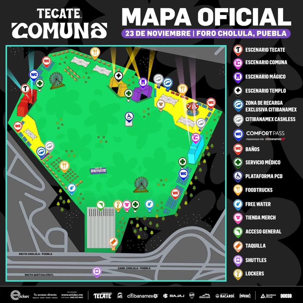 Tecate Comuna 2024: Cartel completo, boletos, mapa y más