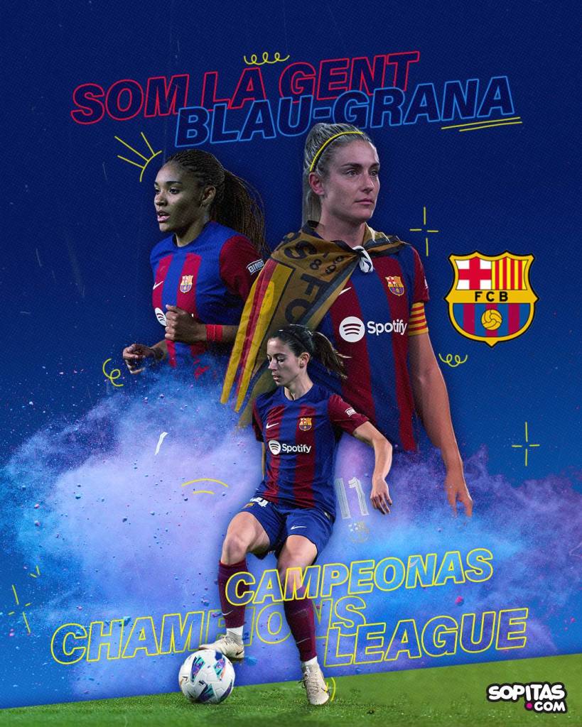 Barcelona consigue su tercer Champions League Femenil