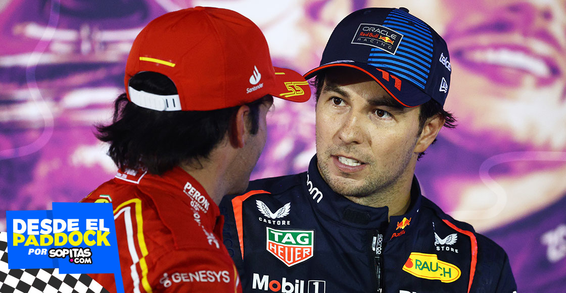 Checo Pérez y Carlos Sainz