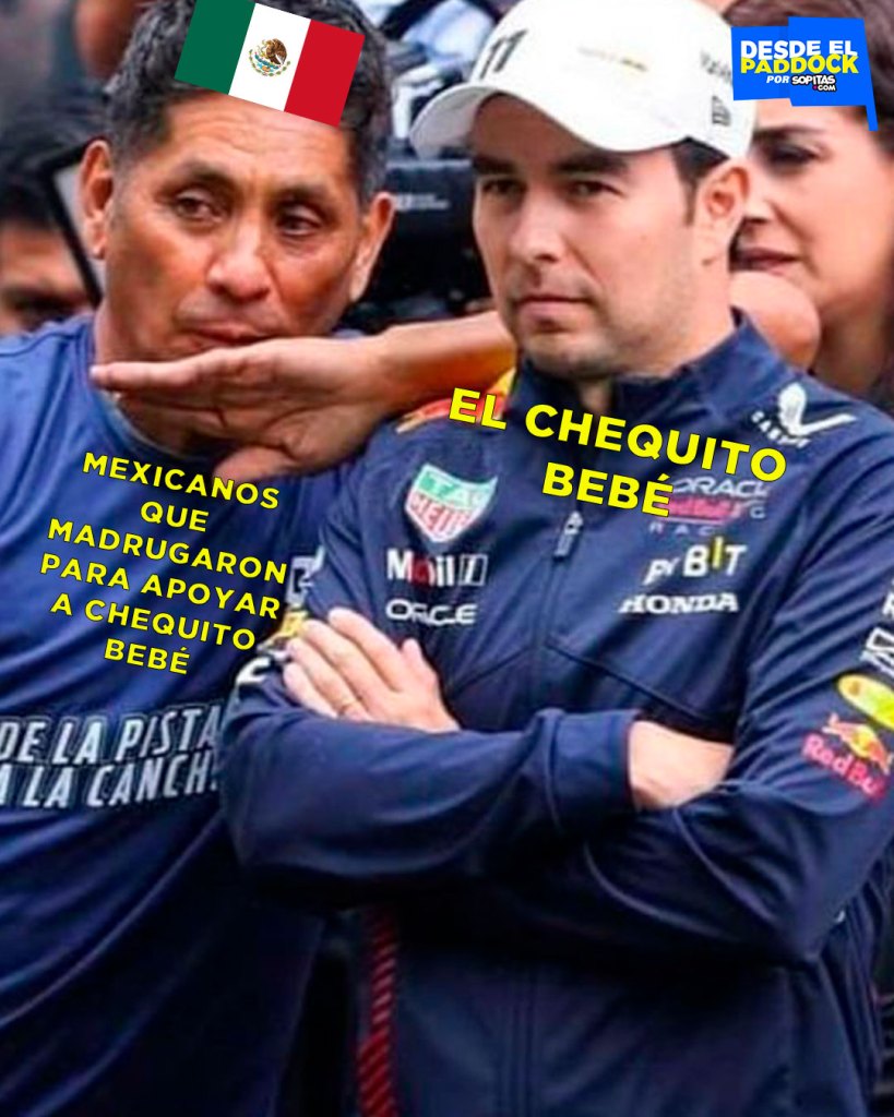 Meme Checo Pérez F1