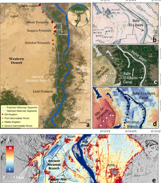 Descubren cómo fue la construcción de las pirámides de Egipto