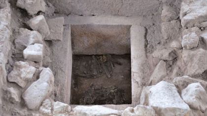 Encontraron cuchillos de obsidiana y una ofrenda en Tlatelolco.