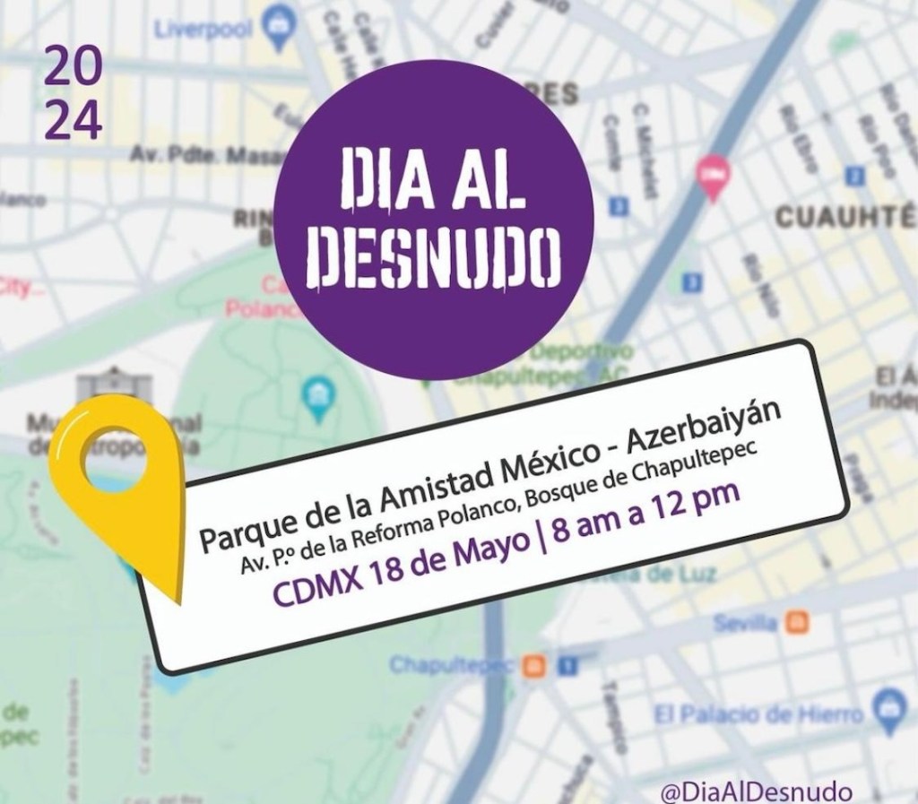 A quitarse las enaguas! Así celebrará la CDMX un Día al Desnudo