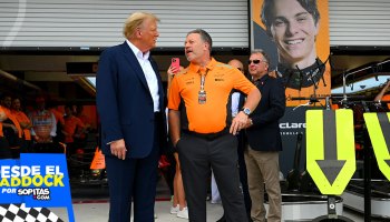 Donald Trump con McLaren