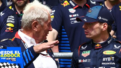 Helmut Marko y Max Verstappen