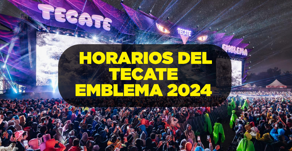 horarios tecate emblema 2024